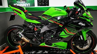 Kawasaki Ninja Zx4RR 💚👽 Footrest delete to Carbon and Coldstart