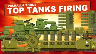 "Valhalla Toons tanks firing new version" Cartoons about tanks