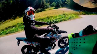 Supermoto is life! 2017 | Wörtherseetour | Wheelies | Yamaha wr 125 x