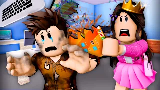 SPOILED Sister RUINED His Life! (A Roblox Movie)