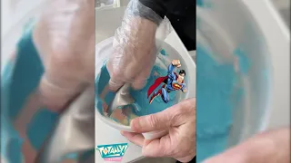 We Make The Real, Authentic Superman Ice Cream At Totally Ice Cream