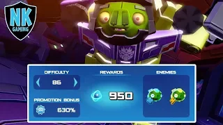 Angry Birds Transformers - Devastator Spark Run Series - Level 86