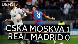 CSKA MOSKVA 1-0 REAL MADRID #UCL HIGHLIGHTS