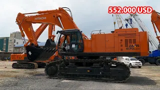 Experience the Dinosaur Super Product HITACHI ZAXIS 870 LCH- 5G - Dubbed a Mobile Villa