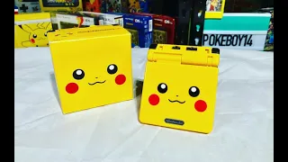 Pikachu Edition Gameboy Advance SP from Pokemon Center Japan - Complete Unboxing of this Rare GBA!