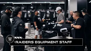 All In: An Inside Look at the Las Vegas Raiders Equipment Staff | NFL