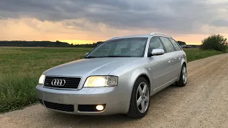 Audi A6 2.5 tdi Quattro. Мощь и полный привод.