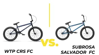 SUBROSA SALVADOR FC VS. WETHEPEOPLE CRS (BMX Bike Comparison)