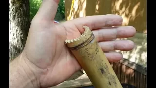 Bamboo Fire Saw, Such a satisfying form of friction fire!