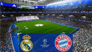 Real Madrid vs Bayern Munich Champions League semi-final Full Match Highlights Skillful PES gameplay