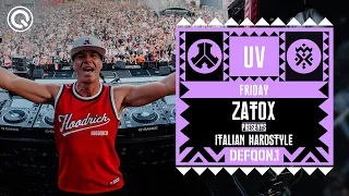 Zatox presents Italian Hardstyle I Defqon.1 Weekend Festival 2023 I Saturday I UV