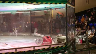 Battlebots Бои Роботов Бронебот 2015 - Battle Of Titans - Chronic, Stinger, Thor - 4K LX100