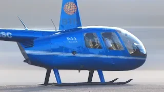 Helicopter Robinson R 44 Raven II Take Off Video