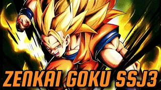 ISSO NÃO PODE SER UM ZENKAI?! ZENKAI GOKU SSJ3 - Dragon Ball Legenda -