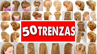 50 Easy and fast hairstyles with braids, for this 2019 Fiesta - Girls - Graduation