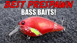 The 3 BEST Baits for Prespawn Bass Fishing!