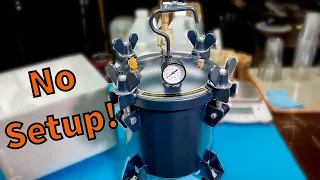 Pressure Pot Made For Resin Casting (No Setup Required) - The California Air Tools 2.5 Gallon Pot