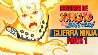 🔴 Naruto contra el NUEVE Colas! | La gran Cuarta Guerra Ninja RESUMEN Parte 1