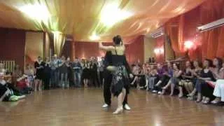 HD! Juan Pablo Canavire, Rocio Lequio: "Chacarera Del Rancho" @ Nevskaya milonga 2013