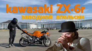 Обзор Kawasaki ZX6r 2020. Первый раз на спортбайке. Подойдет новичку?