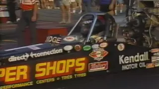 Drag Racing 1985 NHRA Cajun Nationals TOP FUEL Final Round