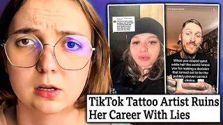TikTok Tattoo Artist Ruins Her Career With Lies