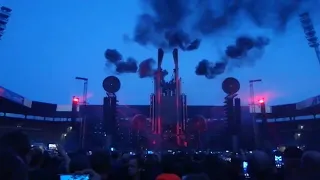 Rammstein Rammstein Pyro Ausschnitt Ostseestadion Rostock 2019