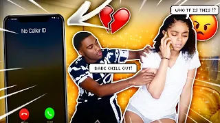 ANOTHER GIRL CALLED MY PHONE AND MY GIRLFRIEND ANSWERED!! *SHE GOES CRAZY*
