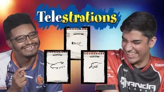 Telestrations played by Super Smash Brothers Melee and Street Fighter V pros – HyperX Moments