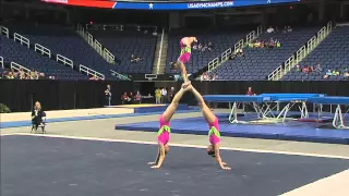 Bentley-Silverman-Stickley - Balance - 2015 USA Gymnastics Championships