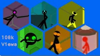 Stickman Project: Rebirth All Bosses 1-8