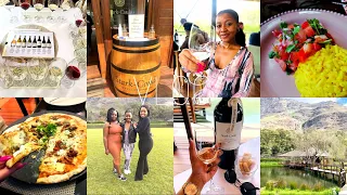 VLOG: STELLENBOSCH WINE TASTING || LOTS OF EATING || GIRLS WEEKEND AWAY