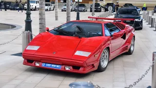 Supercars in Monaco 2021 [ 36 ] (Countach, SVJ, Ford GT Heritage, SF90 Stradale, C63 Black Series,..