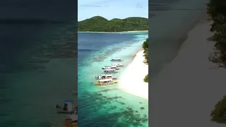 Uncover the Epic Beauty of Banana Island - Coron Palawan!🌴😀😍👌🕶 #shorts #palawan #palawanphilippines