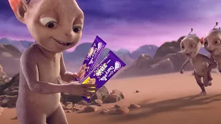 his Cadbury Martians attention