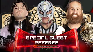 WWE 2K24 - Special Guest Referee Match - Sami Zayn VS Dirty" Dominik Mysterio | WWE King of the Ring