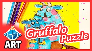 Gruffalo Puzzle | Fun How To Video! | NWE Kids Art