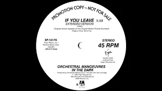 O.M.D. - If You Leave (Extended Version)