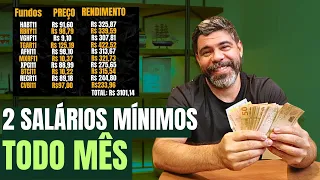 O PLANO PARA RECEBER 2 SALÁRIOS MÍNIMOS TODO MÊS PRA SEMPRE ! ATÉ NA APOSENTADORIA !