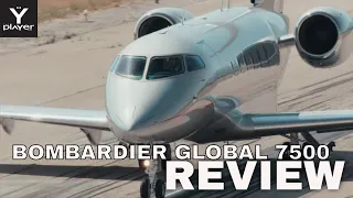 Bombardier Global 7500; First look onboard the New Vistajet Global 7500 private Jet