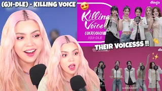 [REACTION] (G)I-DLE - DINGO KILLING VOICE