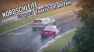 Nürburgring NORDSCHLEIFE rainy Touristenfahrten 23.07.16 Nurburgring no crash RING Impressionen No3