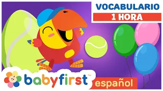 Primeras Palabras para Bebes en Español | Huevos Surpresas con Larry | 1 Hora | Baby First Español