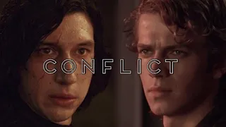 Kylo Ren & Anakin Skywalker Tribute| Conflict