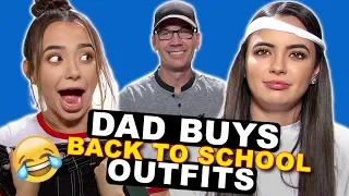 Dad Buys Daughters Back To School Outfits - Merrell Twins