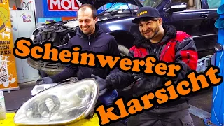 Es werde LICHT! Scheinwerfer aufbereitung und mehr... 🛠 1000 € S-Klasse 🛠 #AUTOFÜRBABA