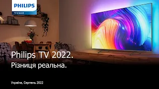 ТЕЛЕВІЗОРИ PHILIPS 2022. УКРАЇНА