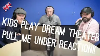 Kids Play Dream Theater - Pull Me Under REACTION!! | OFFICE BLOKES REACT!!