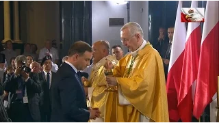 Msza Inauguracyjna Prezydenta Andrzeja Dudy, Archikatedra św. Jana Chrzciciela, Warszawa 6.08.2015