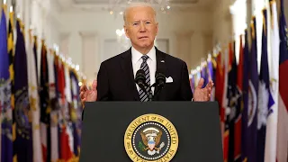 Biden marks 1-year anniversary of coronavirus pandemic with presidential address